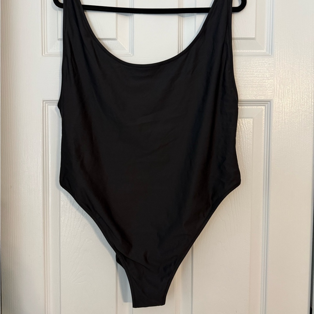 SKIMS Women's Black One Piece Swimsuit